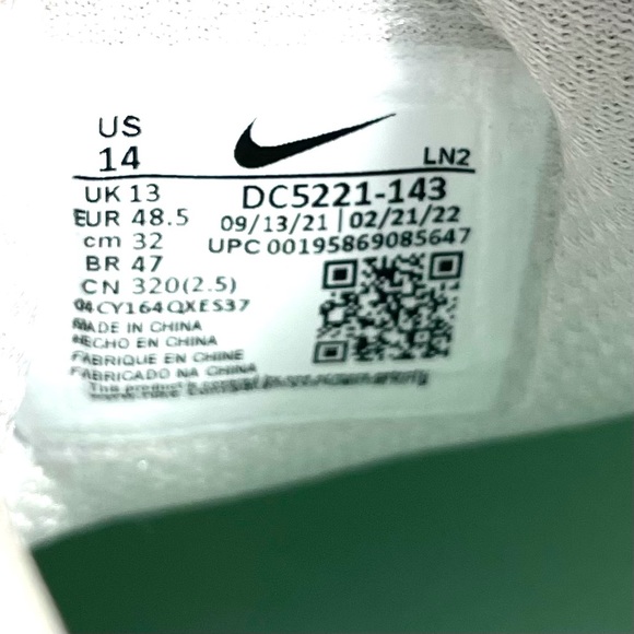 Nike Air Zoom Infinity Tour Next% Mens Golf Shoes DC5221-143 Size 14 - Picture 11 of 12